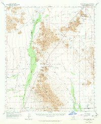 preview thumbnail of historical topo map of Pinal County, AZ in 1963