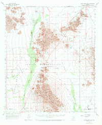 Download a high-resolution, GPS-compatible USGS topo map for Silver Reef Mts, AZ (1972 edition)