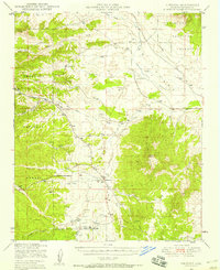 Download a high-resolution, GPS-compatible USGS topo map for Simmons, AZ (1958 edition)
