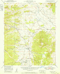 Download a high-resolution, GPS-compatible USGS topo map for Simmons, AZ (1950 edition)
