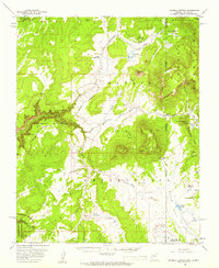 Download a high-resolution, GPS-compatible USGS topo map for Sonsela Buttes, AZ (1959 edition)