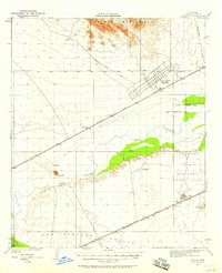 preview thumbnail of historical topo map of Yuma County, AZ in 1950