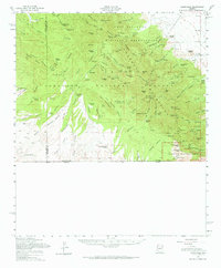 Download a high-resolution, GPS-compatible USGS topo map for Sunnyside, AZ (1965 edition)