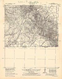 Download a high-resolution, GPS-compatible USGS topo map for Sunnyside, AZ (1938 edition)