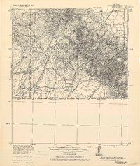 preview thumbnail of historical topo map of Cochise County, AZ in 1938