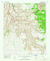 Download a high-resolution, GPS-compatible USGS topo map for Supai, AZ (1964 edition)
