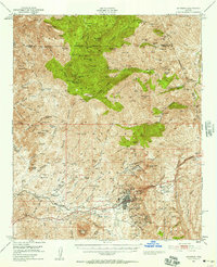 Download a high-resolution, GPS-compatible USGS topo map for Superior, AZ (1957 edition)