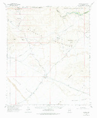 Download a high-resolution, GPS-compatible USGS topo map for Swansea, AZ (1975 edition)