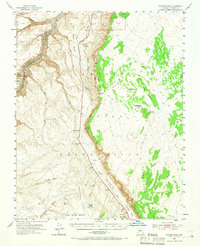 Download a high-resolution, GPS-compatible USGS topo map for Tanner Wash, AZ (1966 edition)