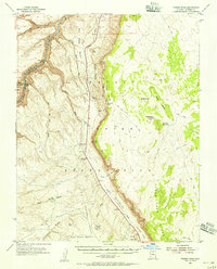 Download a high-resolution, GPS-compatible USGS topo map for Tanner Wash, AZ (1956 edition)