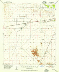 Download a high-resolution, GPS-compatible USGS topo map for Theba, AZ (1955 edition)