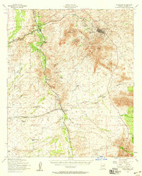 Download a high-resolution, GPS-compatible USGS topo map for Tombstone, AZ (1959 edition)