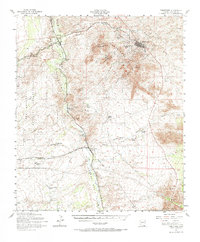 Download a high-resolution, GPS-compatible USGS topo map for Tombstone, AZ (1968 edition)