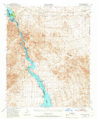 Download a high-resolution, GPS-compatible USGS topo map for Topock, AZ (1966 edition)