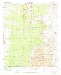 preview thumbnail of historical topo map of Pinal County, AZ in 1959