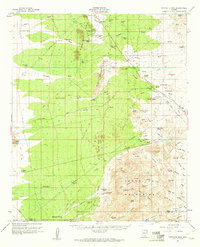 preview thumbnail of historical topo map of Pinal County, AZ in 1959