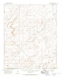 Download a high-resolution, GPS-compatible USGS topo map for Tovar Mesa, AZ (1968 edition)