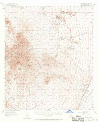 preview thumbnail of historical topo map of Pima County, AZ in 1957