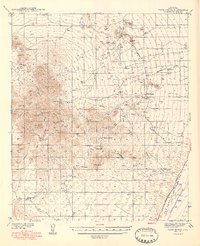 Download a high-resolution, GPS-compatible USGS topo map for Twin Buttes, AZ (1948 edition)