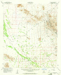 preview thumbnail of historical topo map of Pima County, AZ in 1959