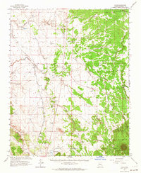 Download a high-resolution, GPS-compatible USGS topo map for Valle, AZ (1964 edition)