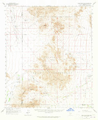 Download a high-resolution, GPS-compatible USGS topo map for Vekol Mountains, AZ (1965 edition)