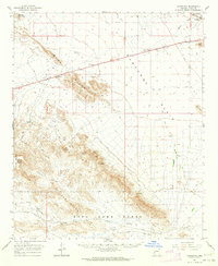 Download a high-resolution, GPS-compatible USGS topo map for Vicksburg, AZ (1964 edition)