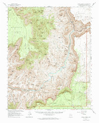 Download a high-resolution, GPS-compatible USGS topo map for Vishnu Temple, AZ (1964 edition)