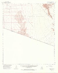 Download a high-resolution, GPS-compatible USGS topo map for Vopoki Ridge, AZ (1966 edition)