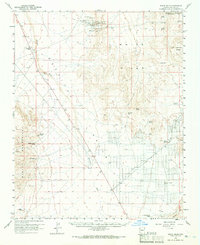 Download a high-resolution, GPS-compatible USGS topo map for White Hills, AZ (1966 edition)