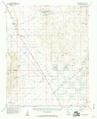 Download a high-resolution, GPS-compatible USGS topo map for White Hills, AZ (1961 edition)