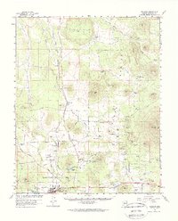Download a high-resolution, GPS-compatible USGS topo map for Williams, AZ (1970 edition)
