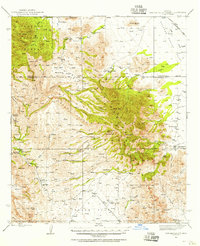 Download a high-resolution, GPS-compatible USGS topo map for Winchester Mts, AZ (1956 edition)