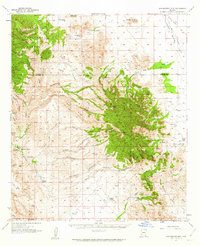 Download a high-resolution, GPS-compatible USGS topo map for Winchester Mts, AZ (1962 edition)