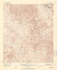 preview thumbnail of historical topo map of Winkelman, Pinal County, AZ in 1951