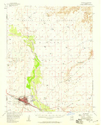 Download a high-resolution, GPS-compatible USGS topo map for Winslow, AZ (1956 edition)