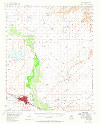 Download a high-resolution, GPS-compatible USGS topo map for Winslow, AZ (1968 edition)