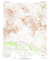 Download a high-resolution, GPS-compatible USGS topo map for Woolsey Peak, AZ (1952 edition)