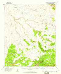 Download a high-resolution, GPS-compatible USGS topo map for Yellowstone Canyon, AZ (1959 edition)