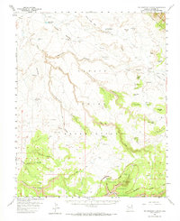 Download a high-resolution, GPS-compatible USGS topo map for Yellowstone Canyon, AZ (1973 edition)