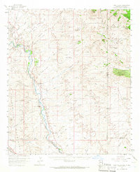 preview thumbnail of historical topo map of Greenlee County, AZ in 1959