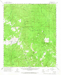 Download a high-resolution, GPS-compatible USGS topo map for Young, AZ (1967 edition)