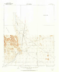 Download a high-resolution, GPS-compatible USGS topo map for Yucca, AZ (1965 edition)