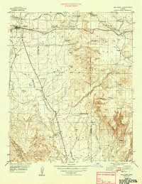 Download a high-resolution, GPS-compatible USGS topo map for Ash Fork, AZ (1948 edition)