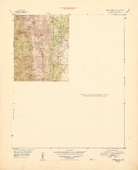 Download a high-resolution, GPS-compatible USGS topo map for Bumblebee, AZ (1948 edition)