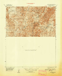 Download a high-resolution, GPS-compatible USGS topo map for Crown King, AZ (1948 edition)