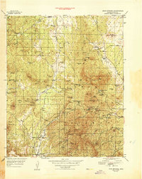 Download a high-resolution, GPS-compatible USGS topo map for Iron Springs, AZ (1948 edition)