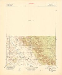 Download a high-resolution, GPS-compatible USGS topo map for Picacho Butte, AZ (1948 edition)