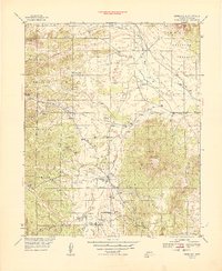 preview thumbnail of historical topo map of Yavapai County, AZ in 1948