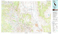 Download a high-resolution, GPS-compatible USGS topo map for Bishop, CA (1994 edition)
